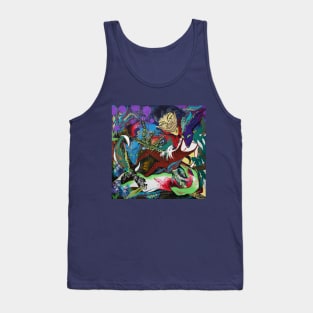 Chinese, Japanese, Asian, Manga, Anime, Tattoos, Rabbits Tank Top